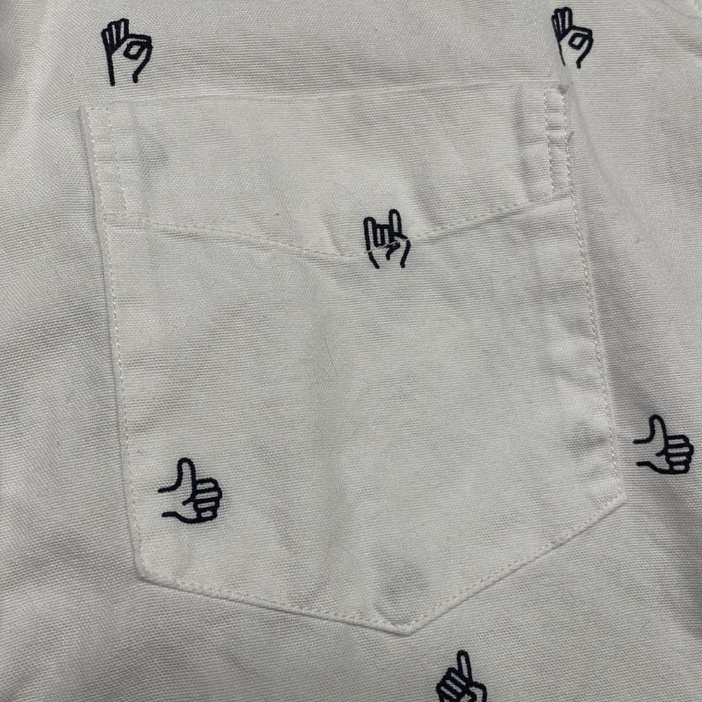 American Eagle Hand Emoji Polo - Picture 3 of 3